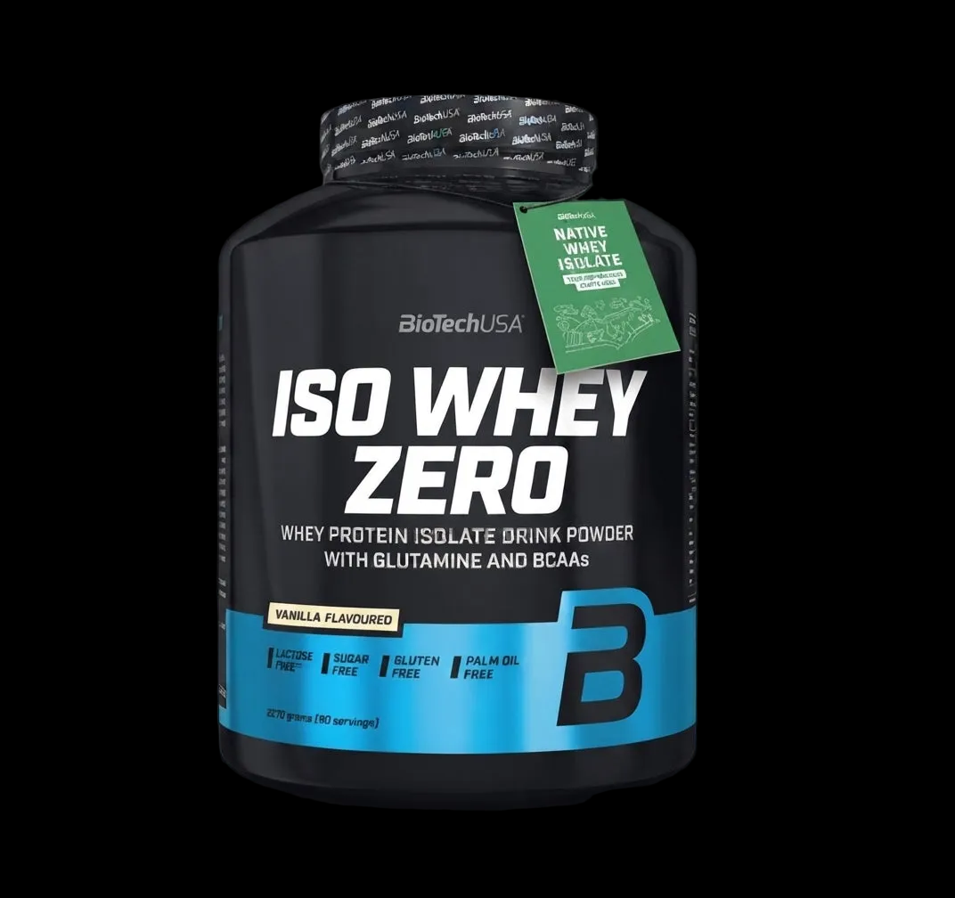 BioTechUSA Iso Whey Zero Vaniglia 2270 g
