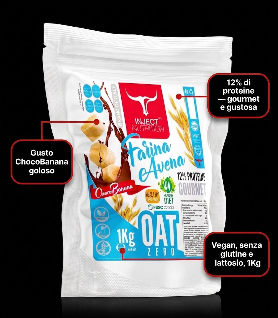 Inject Farina Avena ChocoBanana 1Kg