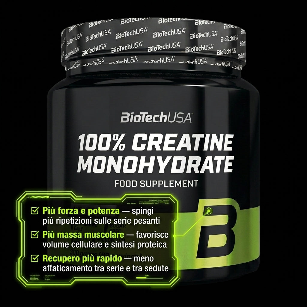 BioTechUSA Creatina Monoidrato 100% 300 g