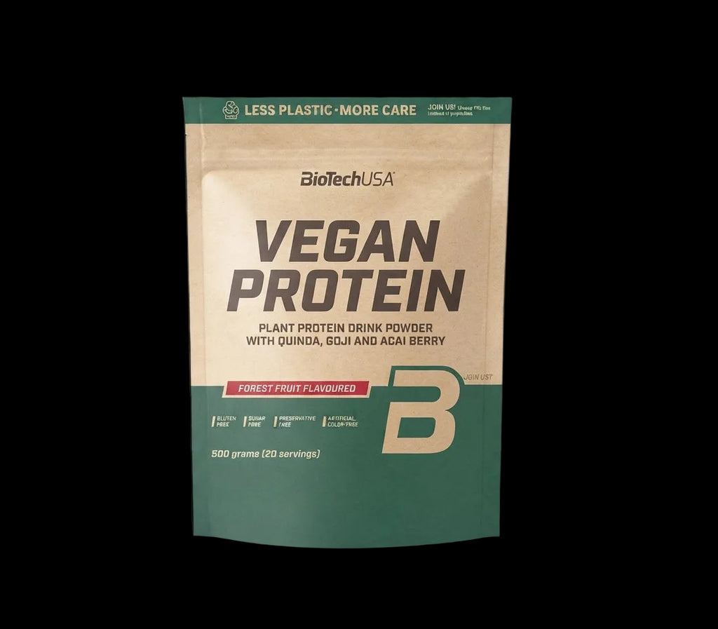 BioTechUSA Vegan Protein Frutti di Bosco 500 g