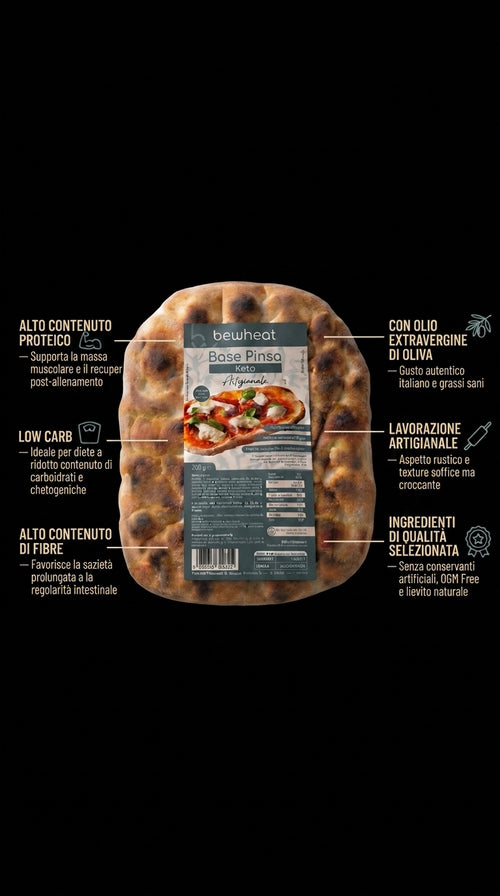 BeWheat Base Pizza Keto 230 g