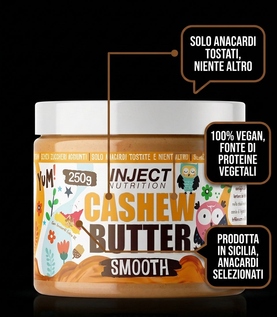 Inject Cashew Butter Smooth 250g